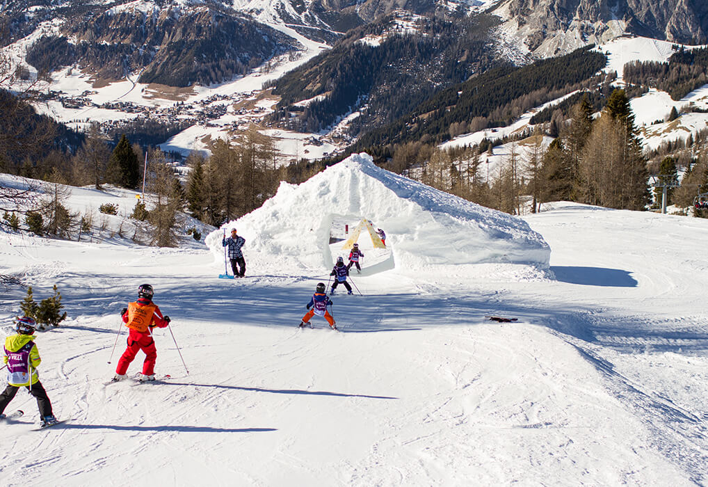 Inverno 2015 Kidsslope, Photopoint, Start House della Gran Risa